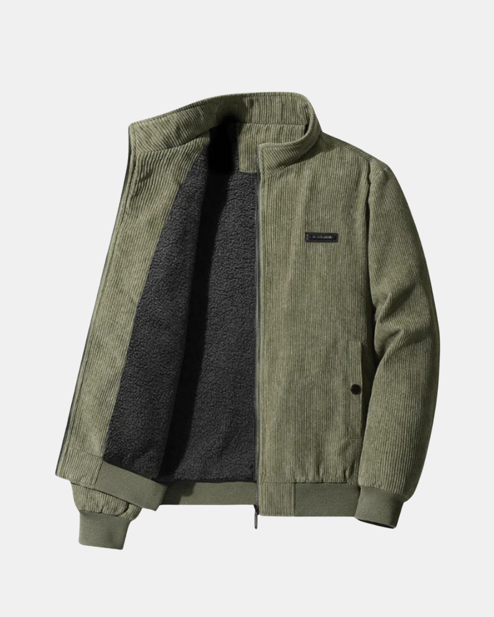 Atalerina - Comfortable Corduroy Jacket